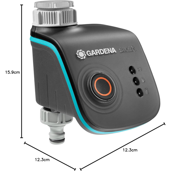 Gardena smart Water Control 19031-20: Розумний таймер поливу з додатком, захистом від заморозків для крапельного та дощувального поливу