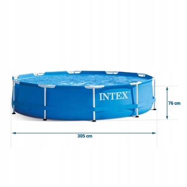 Каркасний круглий басейн Intex 305 x 305 см