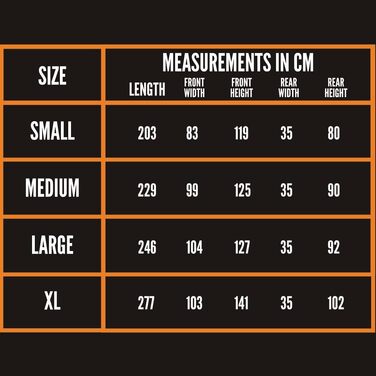 Водонепроникний чохол для мотоцикла TruTension Heavy Duty, посилений захисний покрив від дощу, чорний, розмір L