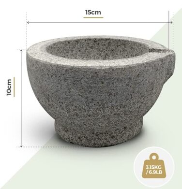 Набір для стукання та розмелювання з граніту Silk Route Home з виливом