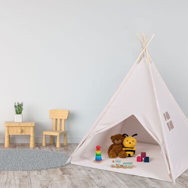 Палатка-намет Relaxdays Tipi з килимком