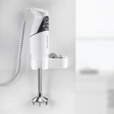 Занурювальний блендер ESGE-Zauberstab M 160 G Gourmet білий, з аксесуарами, потужність до 15 000 об/хв