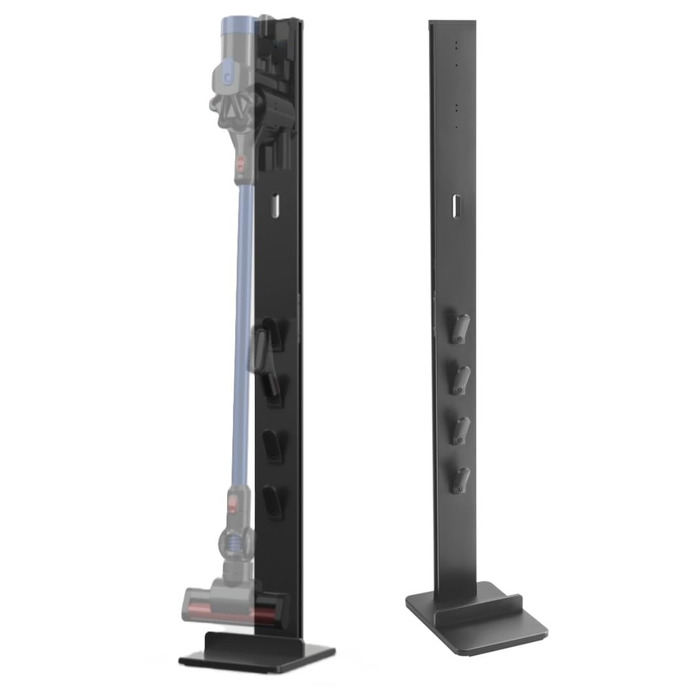 Стійка для пилососа Dyson Gen5, V15, V12, V11, V10, V8, V7, V6 – універсальний тримач для підлоги, чорний