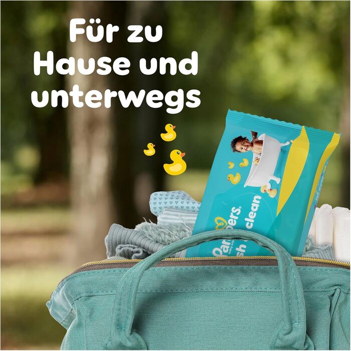 Вологі серветки Pampers Fresh Clean для дітей, 1200 шт (15 пачок по 80 шт)