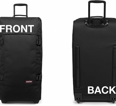 Валіза Eastpak TRANVERZ L, 121 л, чорна, 79x40x33 см
