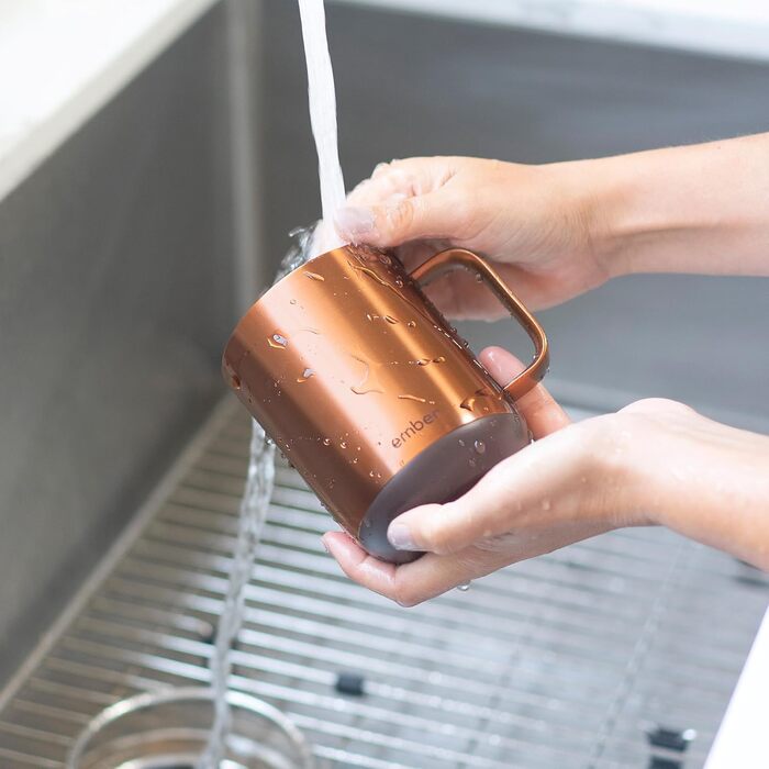 Розумний термокружка Ember Smart Mug 2, 295 мл, з регулюванням температури, керування через додаток, акумулятор, LED дисплей, мідний колір