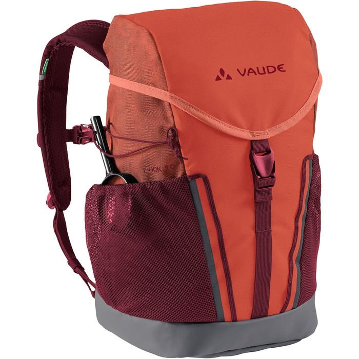 Дитячий рюкзак VAUDE Puck 10 л, водонепроникний, для хлопчиків і дівчат, з дощовиком і лупою, синій, туристичний шкільний