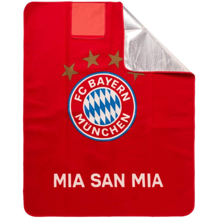 Пікнікова ковдра FC Bayern München 120x150 см, оригінальна