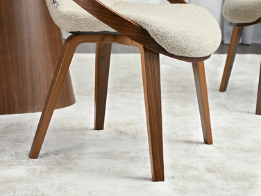 Стілець Mebel-Partner, тканина, бежевий, 1 шт.