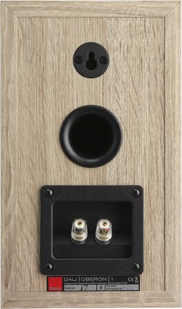 Акустичні колонки DALI Oberon 1 (Light Oak) - Поличні, стерео, для дому, з SMC, вінілове покриття