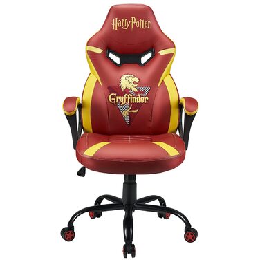 Дитяче ігрове крісло Subsonic Harry Potter Грифіндор, офіційна ліцензія, комп'ютерний офісний стілець для геймінгу