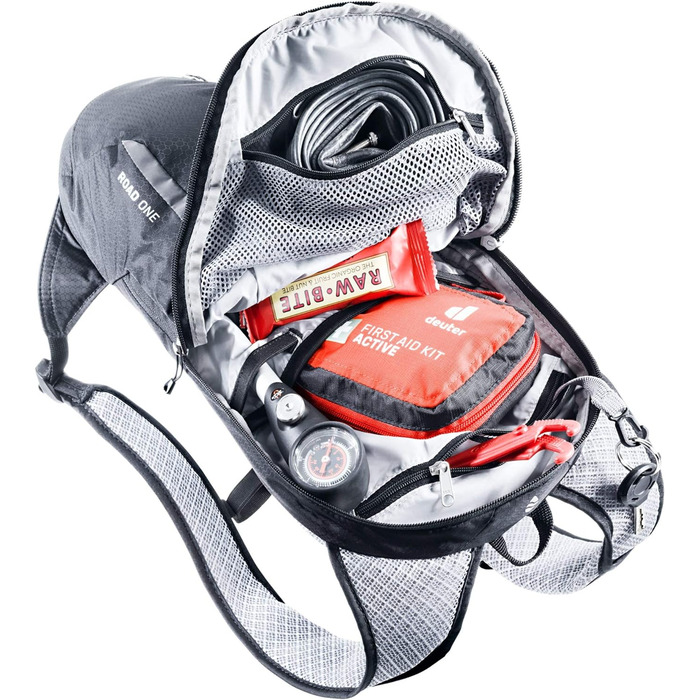 Велосипедний рюкзак Deuter Road One 5 л, чорний, для шосейного велосипеда