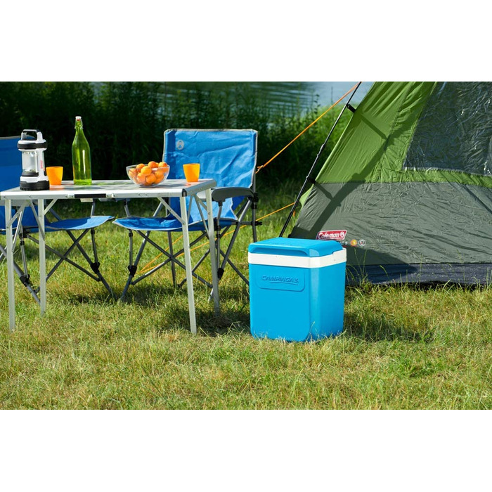 Термобокс Campingaz Icetime Plus, 30 л, синій, для пікніка та подорожей