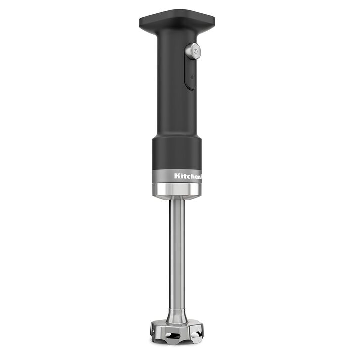 Блендер заглибний бездротовий KitchenAid Go Cordless чорний, 700 мл, з нержавіючої сталі, без акумулятора