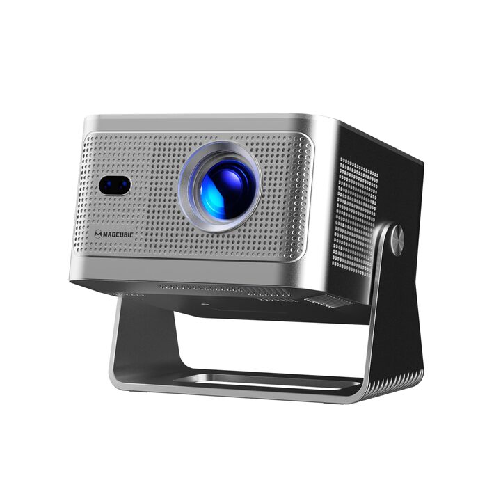 Проєктор Magcubic HY350GT 4K Smart Beamer, Full HD 1080P, 650 ANSI люмен, Автофокус, Автоматична корекція трапеції, Динаміки Dolby Audio 15W, WiFi 5, Bluetooth 5.1, Поворот на 180°, Колір: Сірий