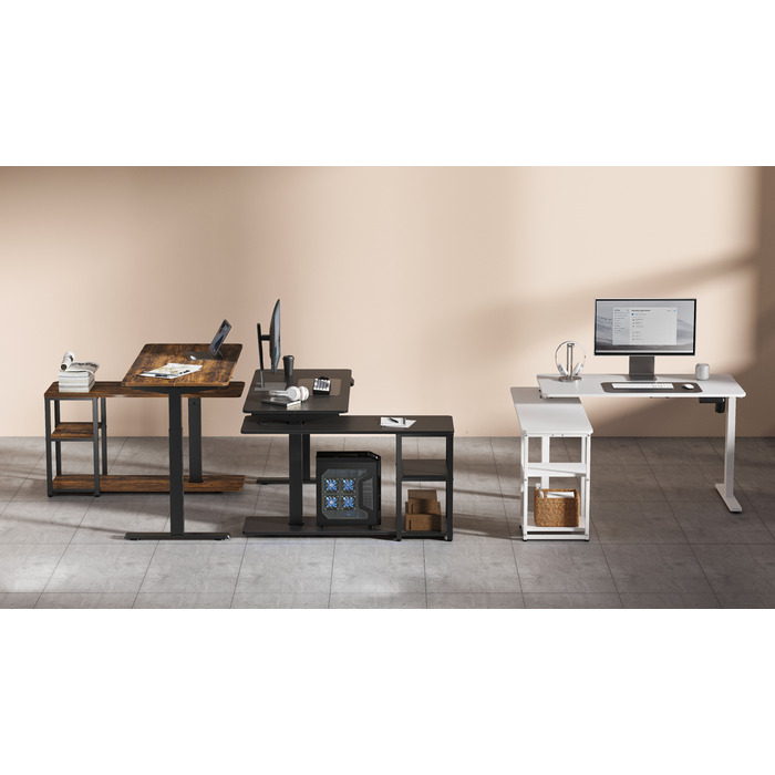 Комп’ютерний стіл з електрорегулюванням висоти OfficePro ODE119WB
