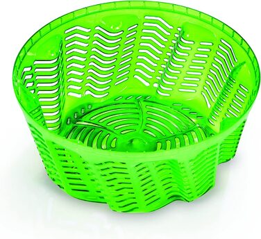 Сушарка для салату Zyliss Swift Dry, 3.5 л, пластикова, зелена, з чашею та технологією Aquavent