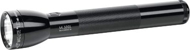 Ліхтар Maglite ML300L LED, 3x D, чорний, потужний ручний ліхтарик