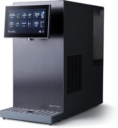 Система зворотного осмосу OsmoFresh Fusion Pro з мінералізацією та UV-C фільтрацією | Зволожувач для води | Гаряча та холодна вода | Без встановлення