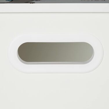 Дитяча книжкова полиця Relaxdays з малюнком собаки, 3 відділення, 32,5x60x36 см, для дівчаток і хлопчиків, МДФ, яскрава
