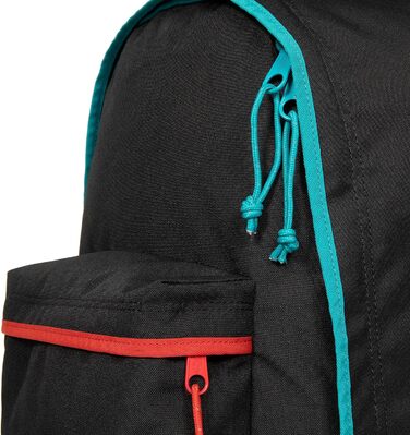 Рюкзак EASTPAK Out of Office 27 л, 44 см, Контраст Аква-Червоний