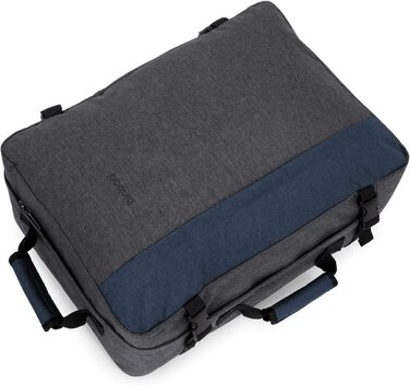 blnbag M3 – компактний надлегкий туристичний рюкзак 35 л, чорний антрацит, універсальний, з м’якими регульованими лямками або як сумка з ручкою, унісекс