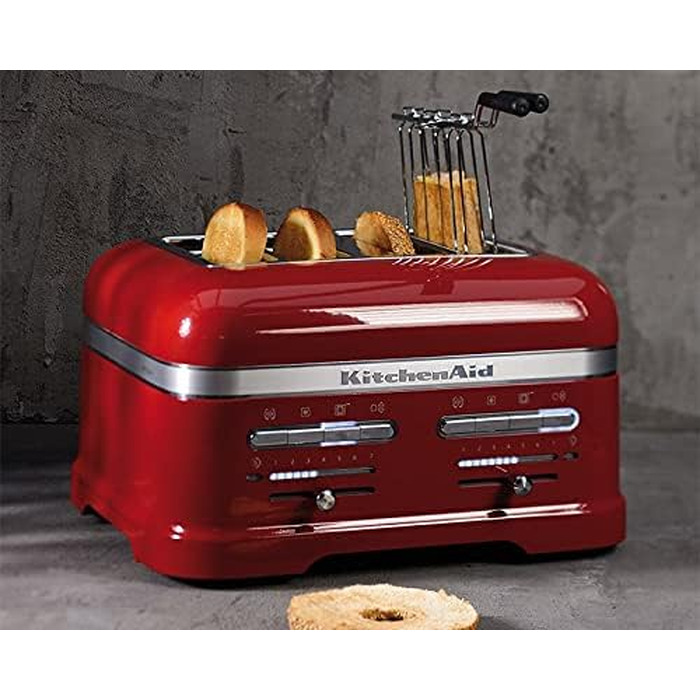 Тостер KitchenAid Artisan 5KMT2204, колір Pebble Palm (30), Liebesapfel Rot - 2 відділення