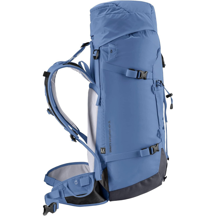 Жіночий експедиційний рюкзак Deuter Gravity Expedition 45+ SL, 45 л, синьо-сірий