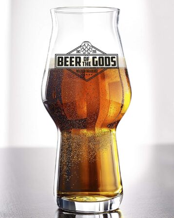 Набір пивних келихів WACKEN BRAUEREI 3 шт. для стауту, IPA, Pale Ale - 300/500 мл, Craft Beer, придатні для мийки в посудомийній машині