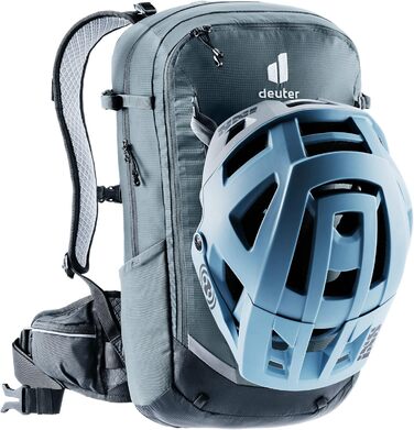 Рюкзак Deuter Flyt 20 з протектором для велосипедистів, графітово-чорний, 20 л, довгий