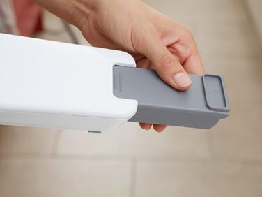 Акумуляторний ручний пилосос BLACK+DECKER Dustbuster Pivot PV1820L 18В, бездротовий, з настінною зарядною станцією, щілинною насадкою та щіткою для меблів