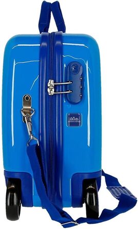 Дитяча валіза Star Wars Galactic Empire, синя, 50x38x20 см, ABS, 34 л, кодовий замок, 4 колеса, ручна поклажа