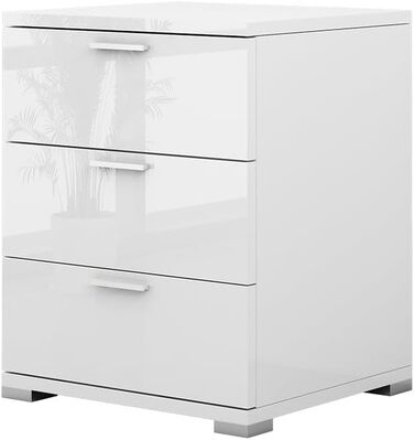 Тумба приліжкова Vicco Marseille, білий глянець, 46,2x60 см
