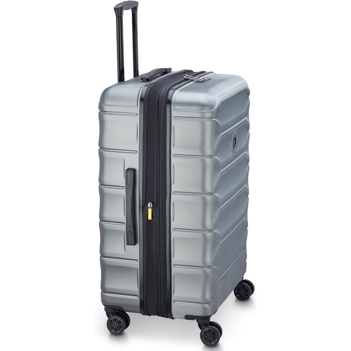 Валіза для подорожей DELSEY Paris Meteor Graphite L, великий XL тролей XL (50x32x78 см), розширювана, полікарбонат