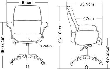 Офісне крісло SixBros рожеве, текстиль, модель 0704M/3673