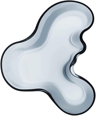 Ваза Iittala Aalto 160 мм сіра скляна