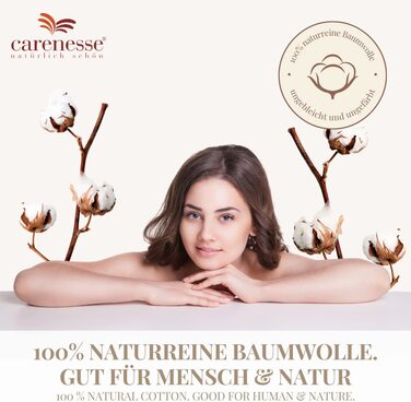 Комплект рушників Carenesse 4 шт 50x100 см натуральні, 100% бавовна, еко, фротте з вафельною текстурою, м'які та добре вбирають вологу
