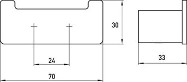 Набір туалетних аксесуарів Emco Loft 3-в-1, чорний