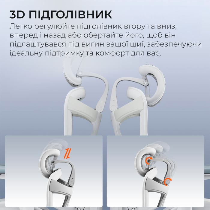 Крісло офісне Sihoo DORO C300 Pro Mesh White