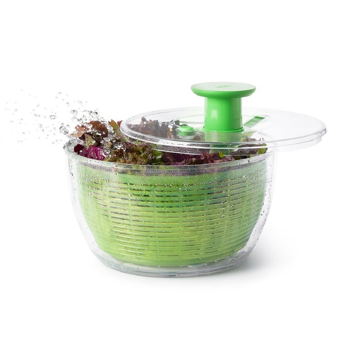Салатниця-сушарка OXO Verde Salatschleuder зелена - професійна центрифуга для салату