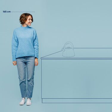 Чайник для води kela VITUS 2,4л зі свистком, нержавіюча сталь, для всіх типів плит (включаючи індукційні), матовий сріблястий