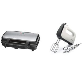 Електричний сендвічмейкер ProfiCook PC-ST 1092 для американських сендвічів XXL, антипригарне покриття, 900 Вт