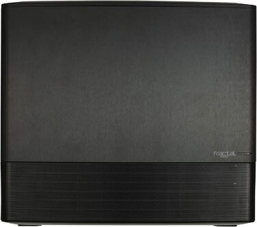 Корпус Fractal Design Node 804 чорний, компактний, для mATX, з високою вентиляцією, модульним інтер'єром, 3 вентилятора Silent R2 120 мм, підтримка водяного охолодження, USB 3.0, бокове вікно