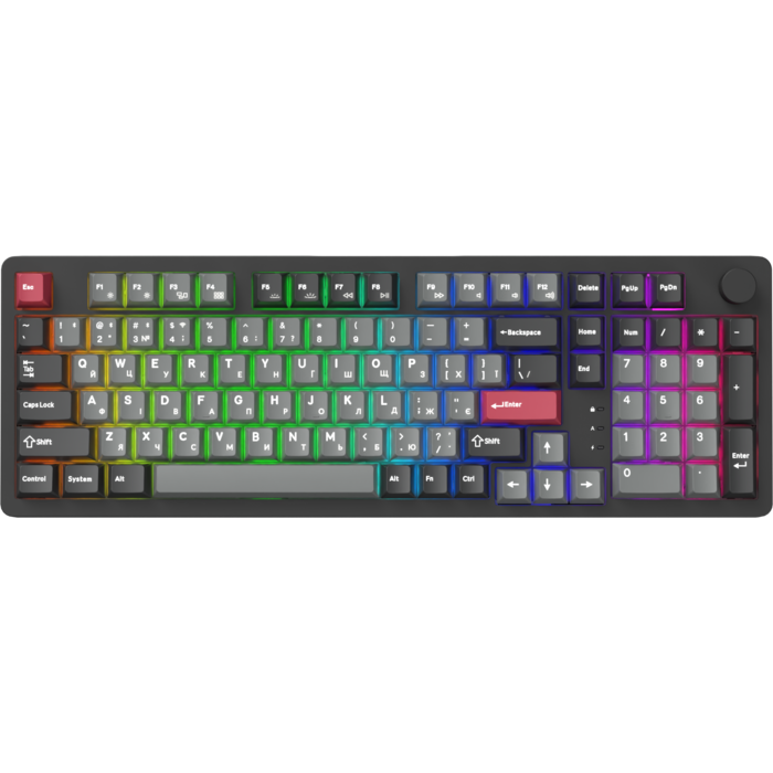 Бездротова механічна клавіатура GamePro Asgard Drakkar (MK305BK)