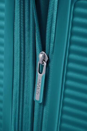 Валіза American Tourister Soundbox Spinner M, розширена, 67 см, 71.5/81 л, колір Jade Green