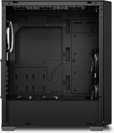 Корпус для ПК Sharkoon VS8 RGB Midi ATX, чорний