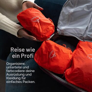 Органайзер для одягу Osprey Ultralight Packwürfel, маленький (1.5L), Mars Orange