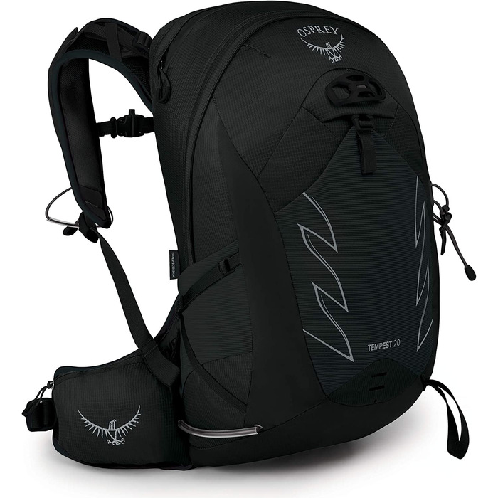 Жіночий туристичний рюкзак Osprey Tempest 20 л, чорний, розмір XS/S