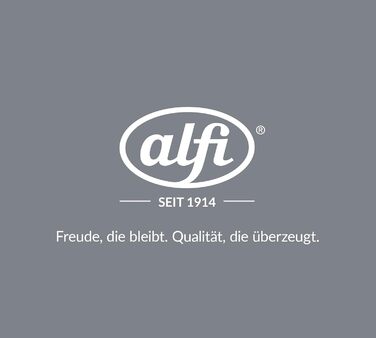 Термос Alfi ECO 1.0л, темно-сірий, з термоізоляційним скляним вкладишем, з кришкою-поворотом та зручною кнопкою, для однієї руки, ідеальний для кави та чаю, без BPA