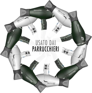 Фен Parlux Digitalyon антрацит, професійний, цифровий